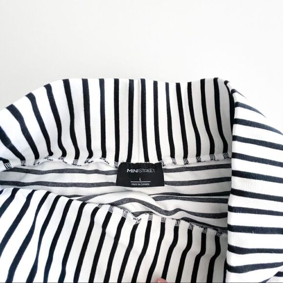 Ministreet Street wear //  Sienna Women's Pencil Skirt // White Stripe // Sz Lrg - Picture 3 of 8